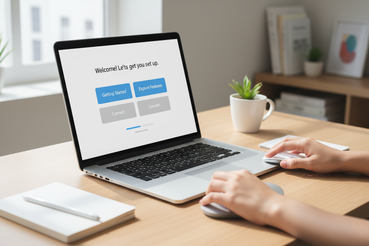 computer image getting started